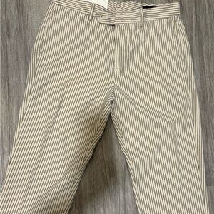 Bonobos Men's Striped Chinos - Black and Cream